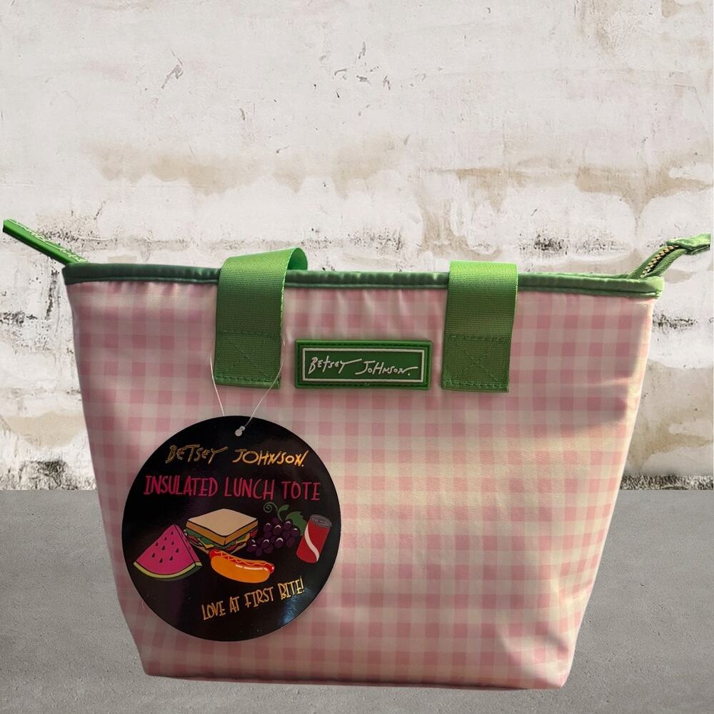 Betsey Johnson Top Handle Lunch Tote NWT